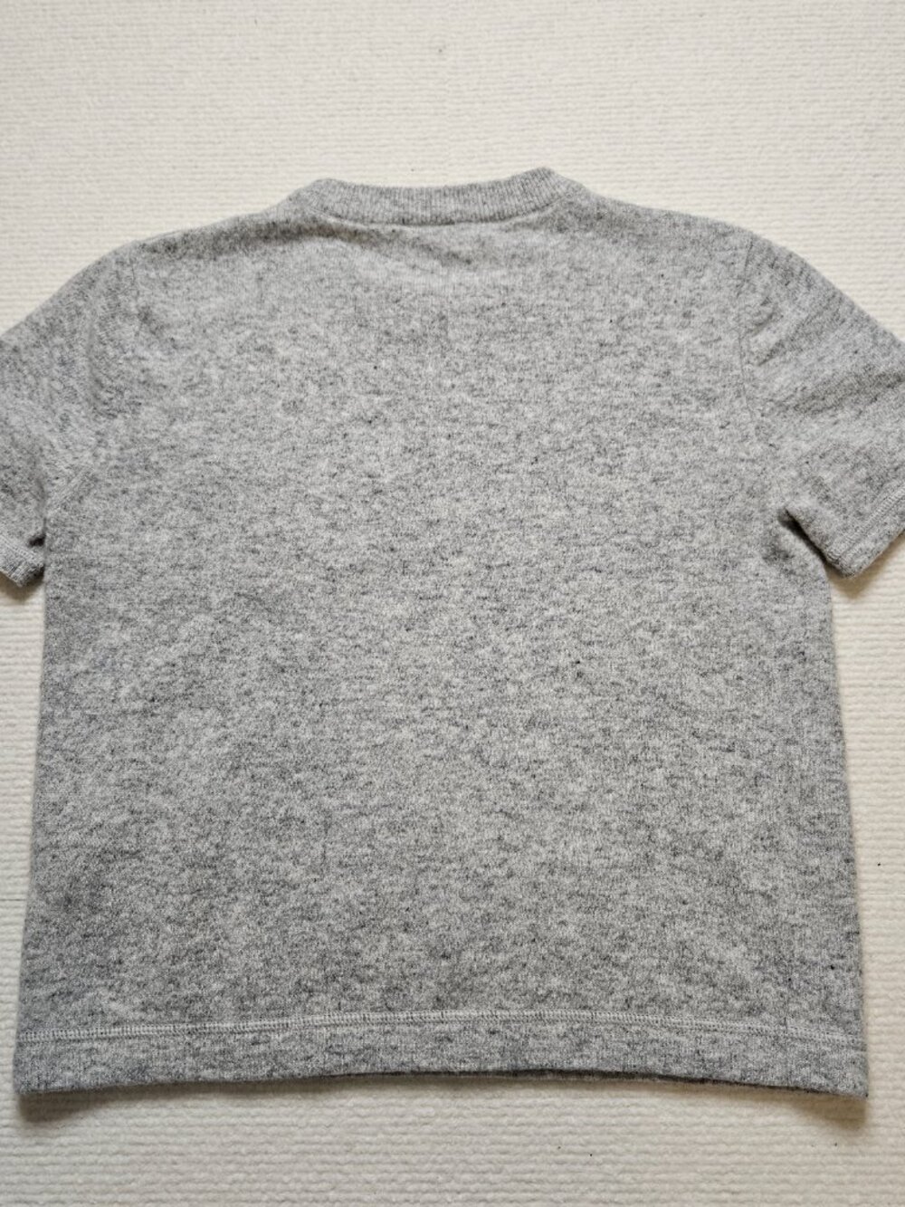 J. Crew heathered gray short sleeve "sweater tee" - size Small - Picture 7 of 7